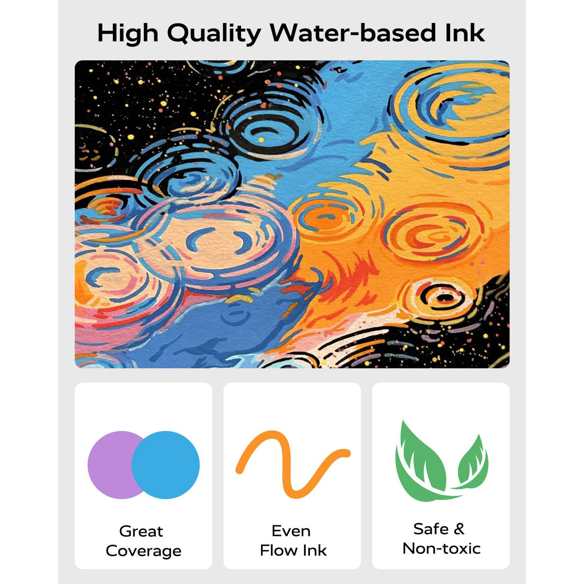 JusArt 60 Colors Dual Tip Acrylic Paint Pens Markers, Brush and Fine Tip, Premium Paint Pens for Wood, Canvas, Egg, Stone, Fabric, Rocks, Metal, Glass, Ceramic, DIY Crafts Making Art Supplies Gifts